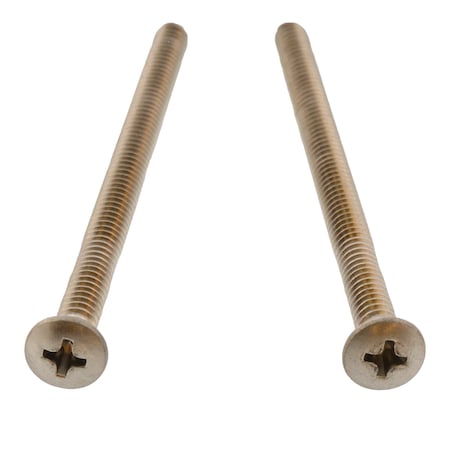 Jones Stephens Chrome Plated Faceplate Screws fits Delta, Pair C25462